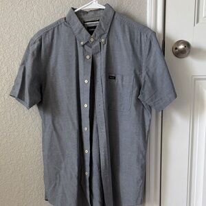 RVCA Charcoal Button Down Shirt